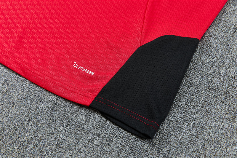 26/27 Manchester United Red Short Sleeve Tracksuits