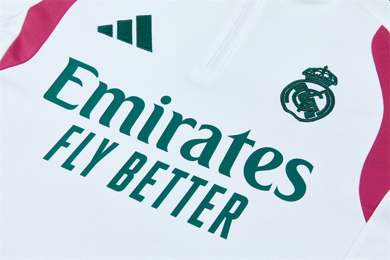 26/27 Real Madrid White Tracksuits