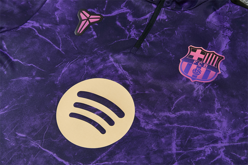 26/27 Barcelona Purple Camouflage Tracksuits
