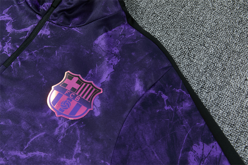 26/27 Barcelona Purple Camouflage Tracksuits
