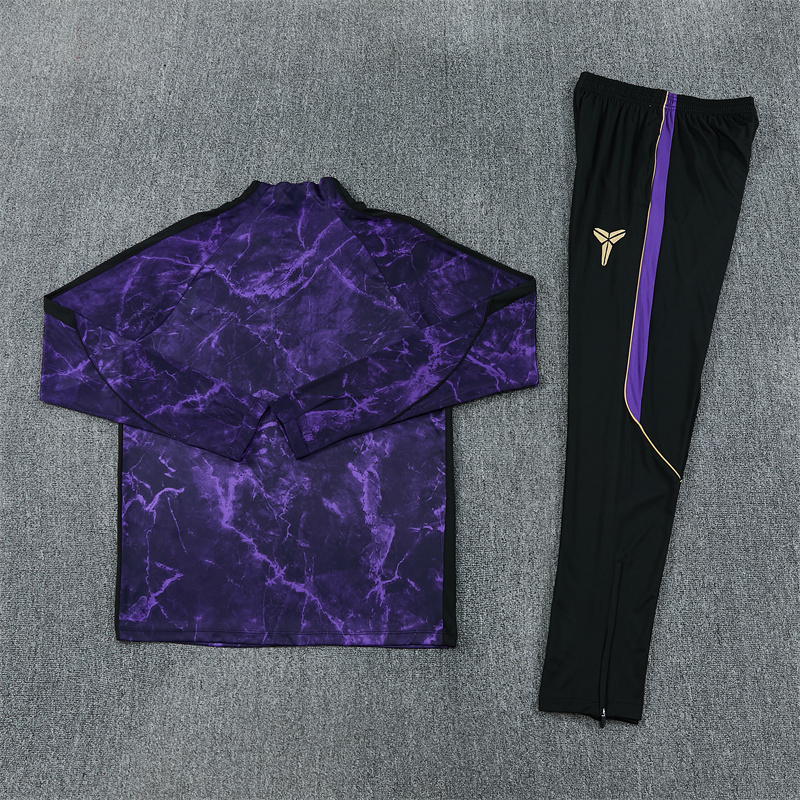 26/27 Barcelona Purple Camouflage Tracksuits