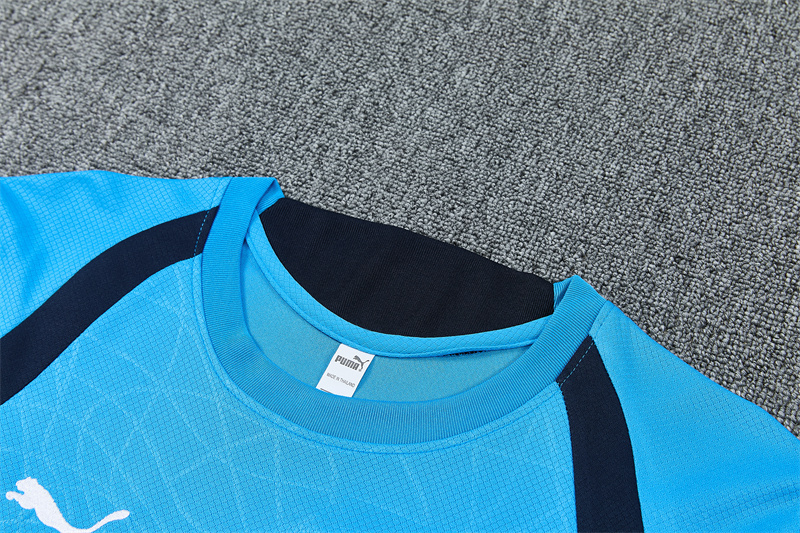 26/27 Marseille Light Blue Short Sleeve Tracksuits