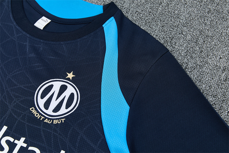 26/27 Marseille Royal Blue Short Sleeve Tracksuits