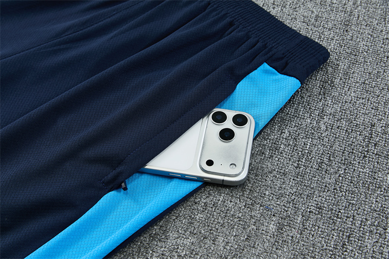 26/27 Marseille Royal Blue Short Sleeve Tracksuits