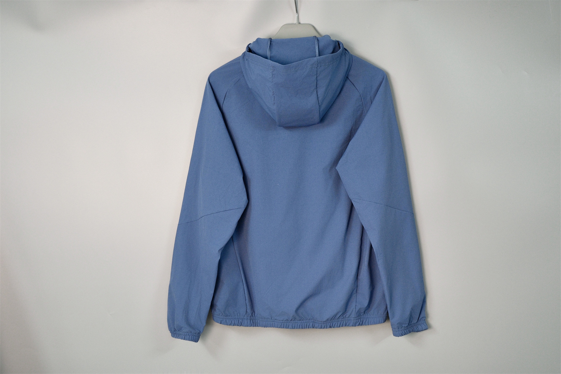 26/27 Argentina Blue-Grey Hooded Windbreaker