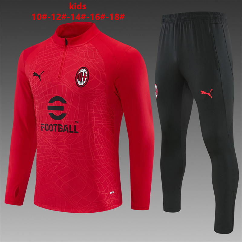 26/27 AC Milan Red Tracksuits