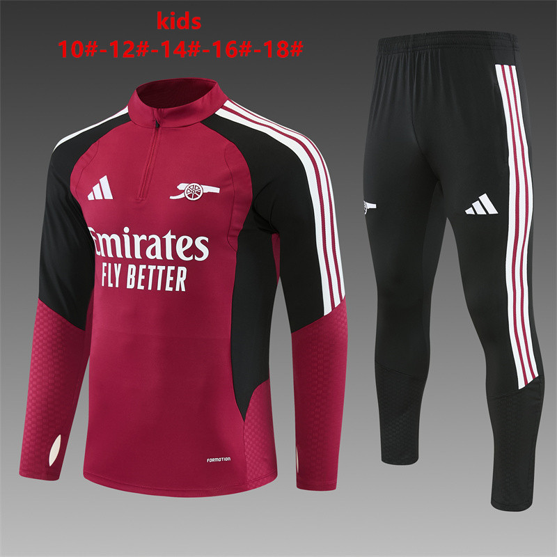 26/27 Arsenal Maroon Tracksuits