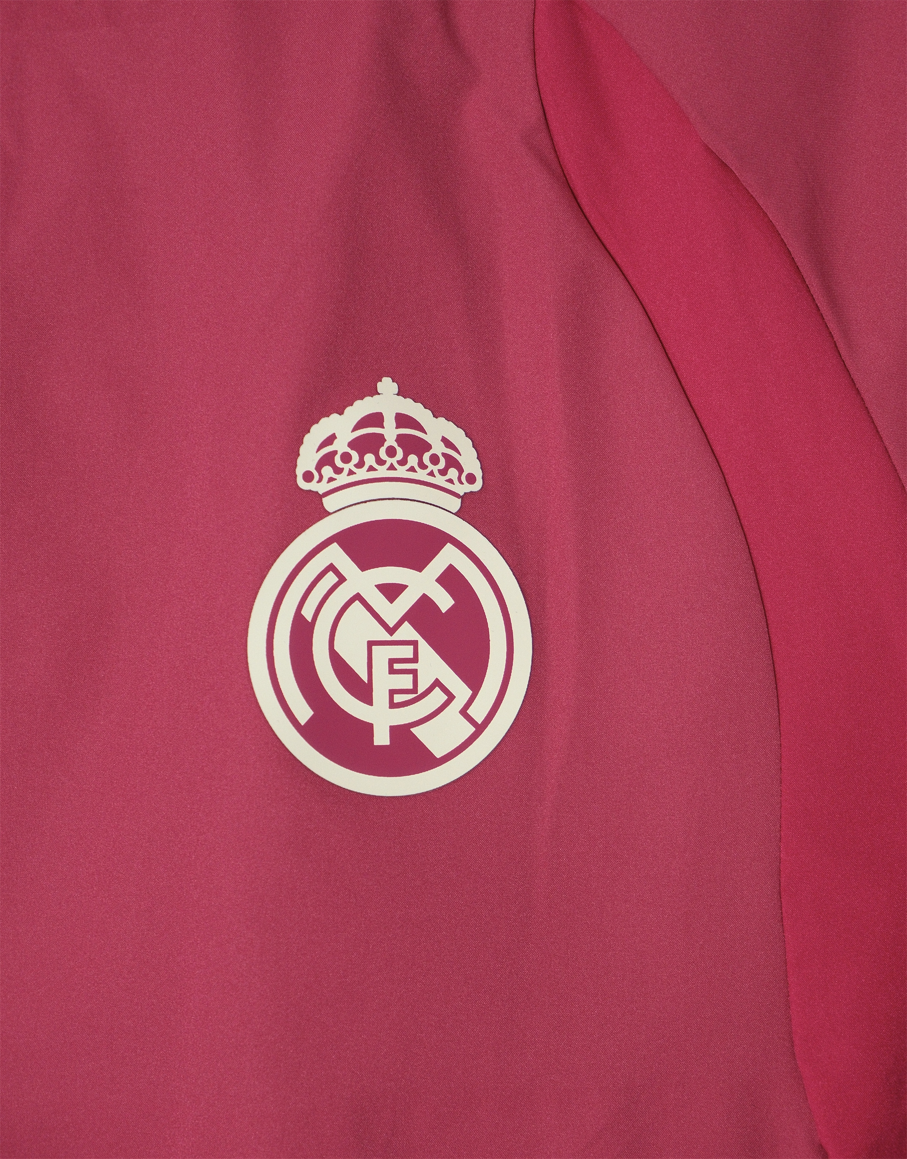 26/27 Real Madrid Fuchsia Hooded Windbreaker