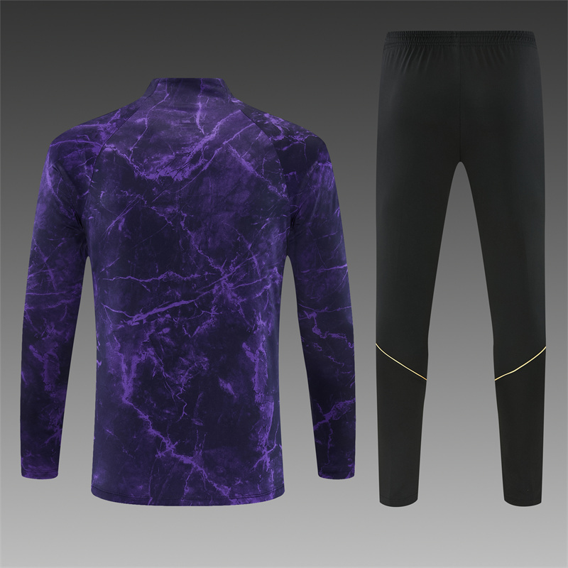 26/27 Barcelona Purple Camouflage Tracksuits