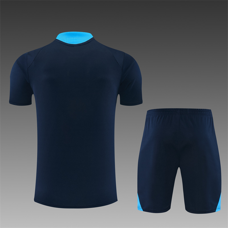 26/27 Marseille Royal Blue Short Sleeve Tracksuits