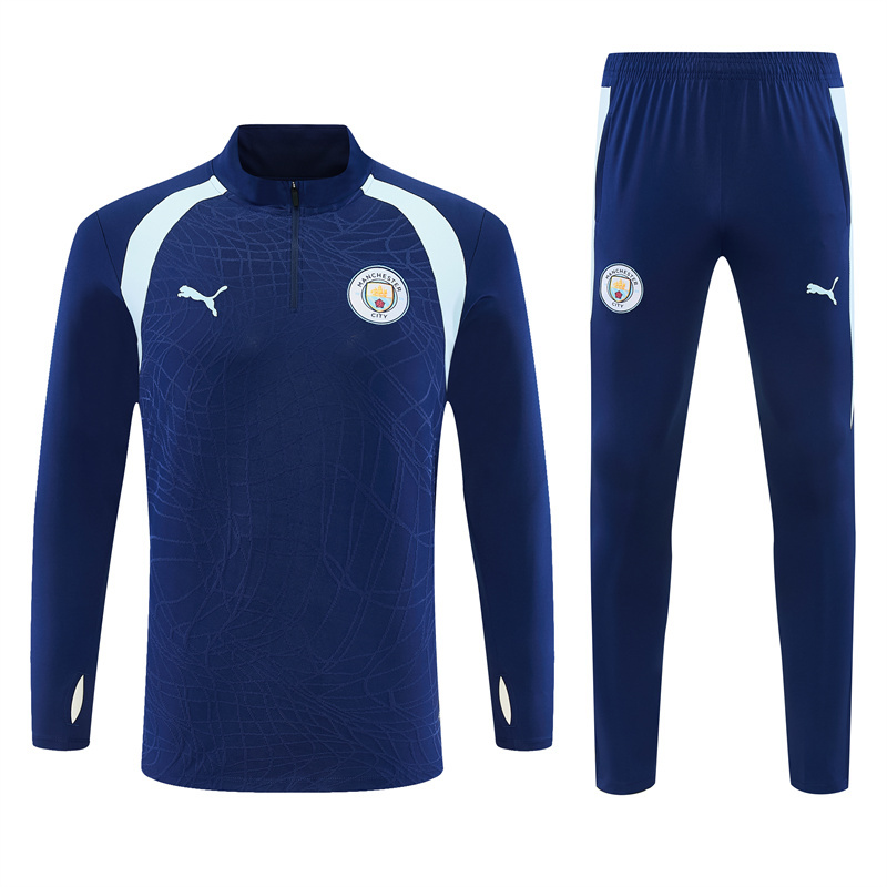 26/27 Manchester City royal blue tracksuits