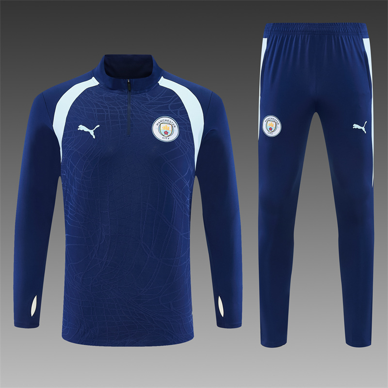 26/27 Manchester City royal blue tracksuits