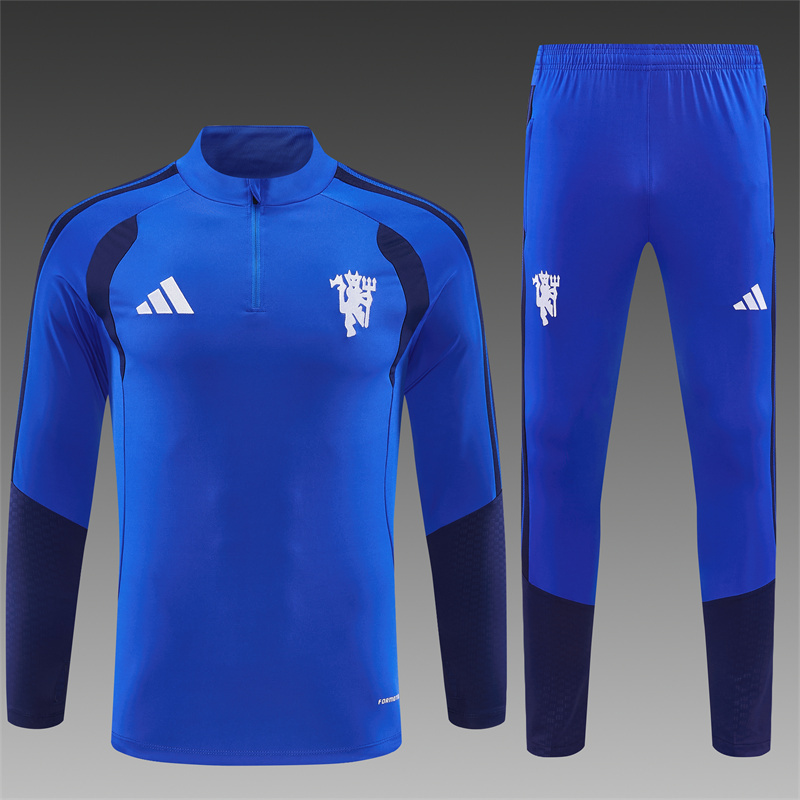 26/27 Manchester United Light Blue Tracksuits
