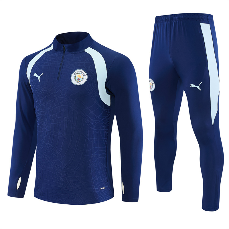 26/27 Manchester City royal blue tracksuits