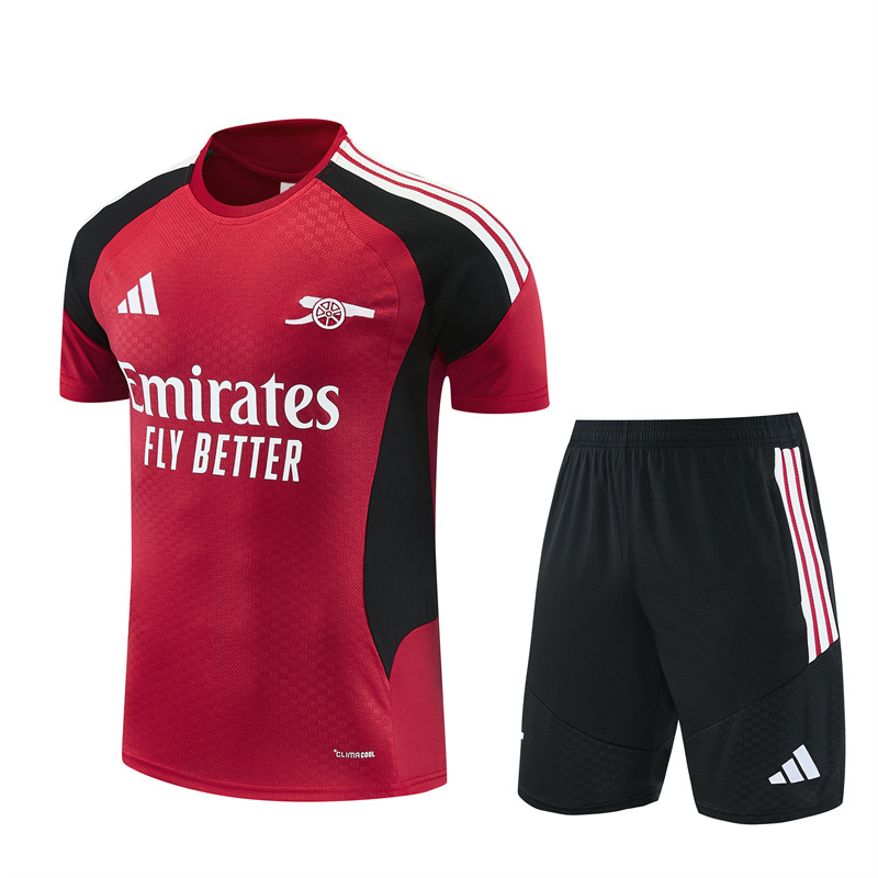 26/27 Arsenal maroon Short Sleeve Tracksuits
