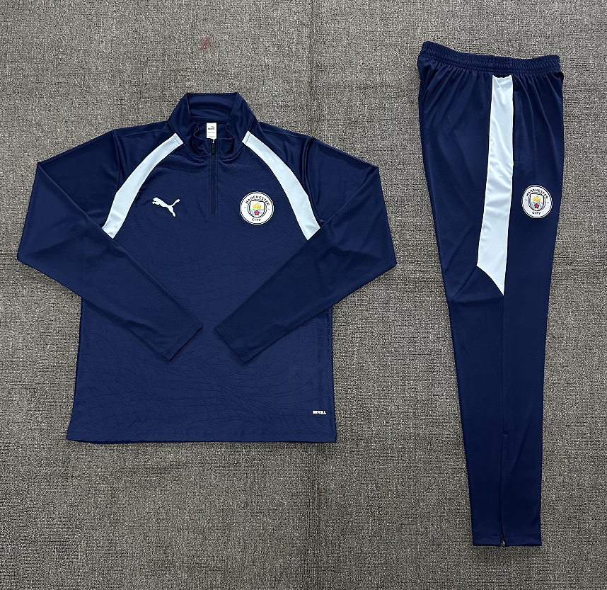 26/27 Manchester City royal blue tracksuits