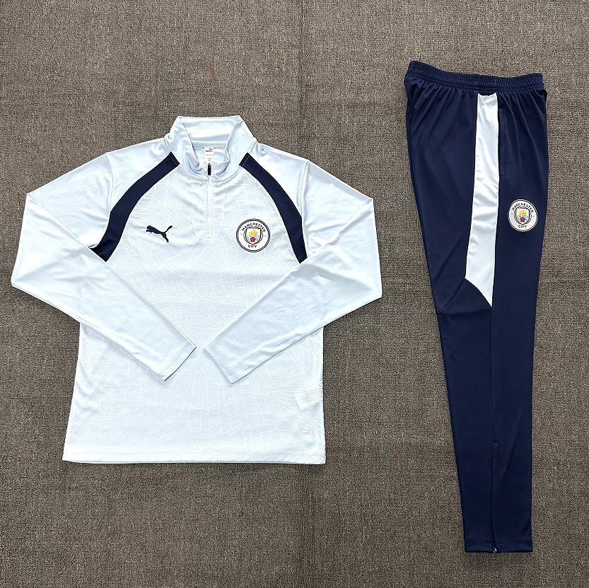 26/27 Manchester City light blue tracksuits
