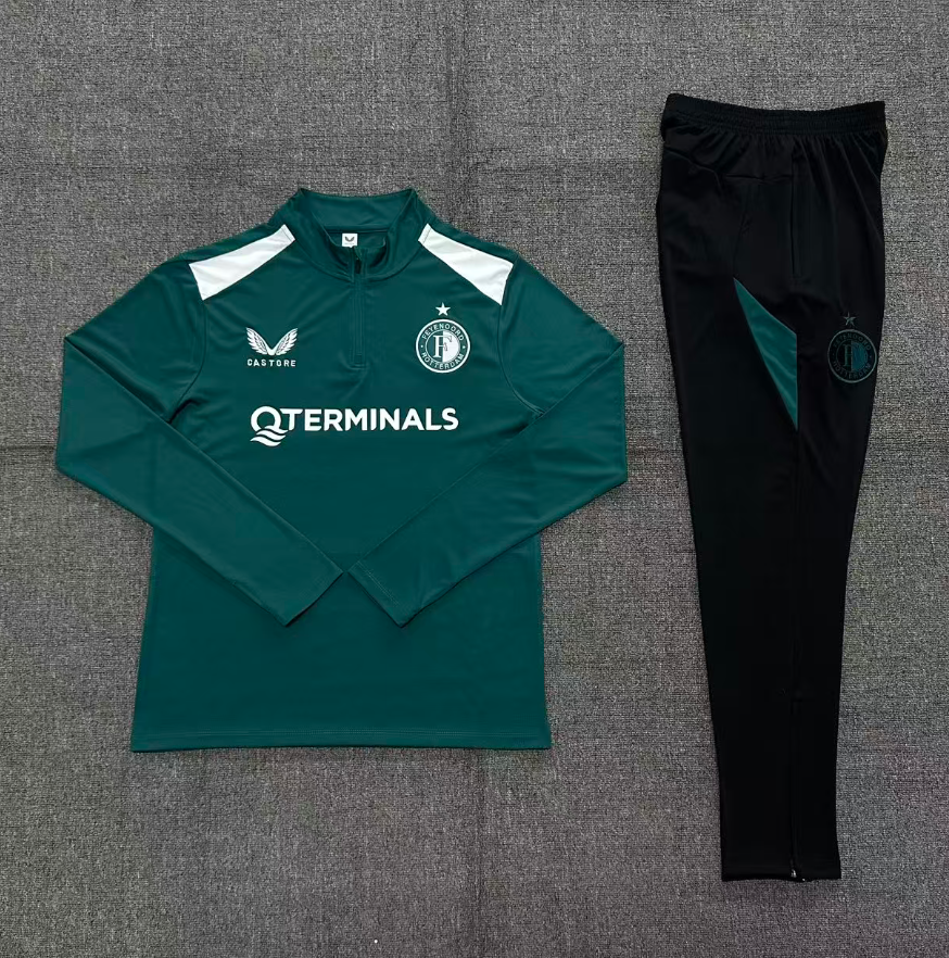 26/27 Feyenoord Green Tracksuits