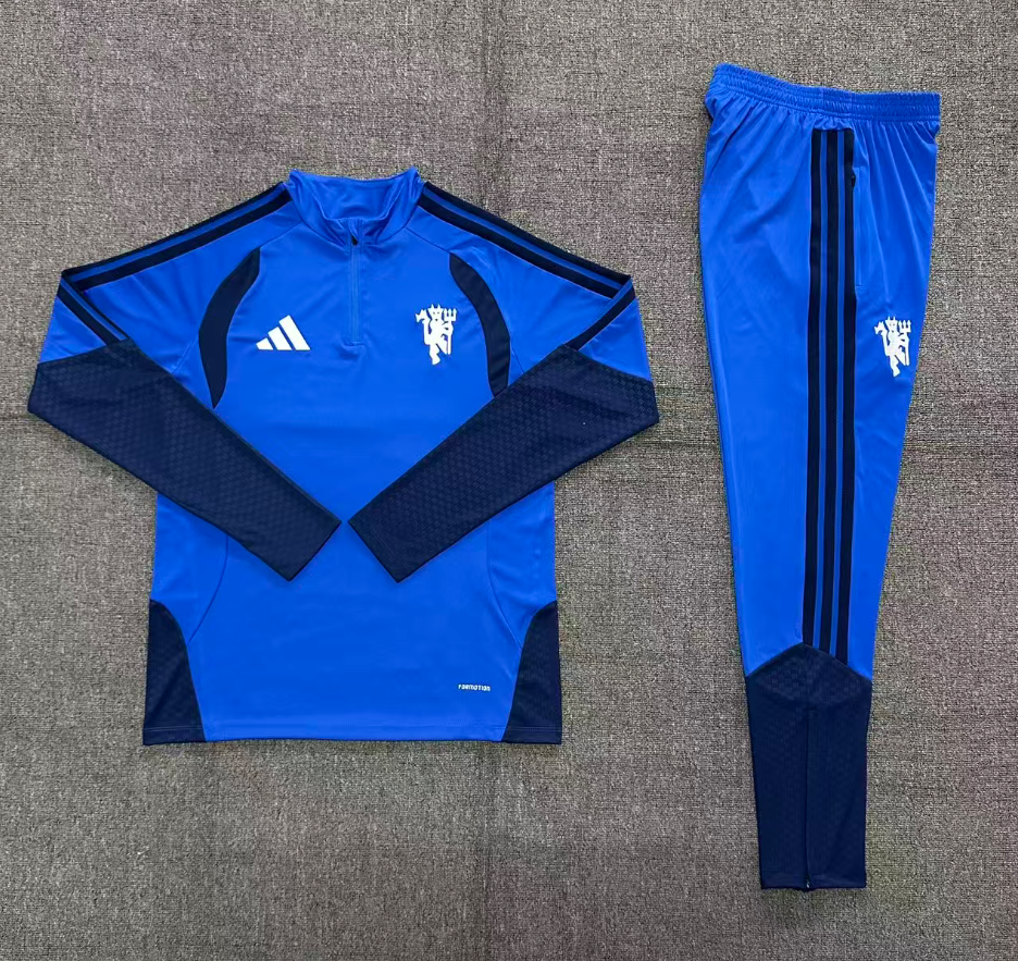 26/27 Manchester United Light Blue Tracksuits