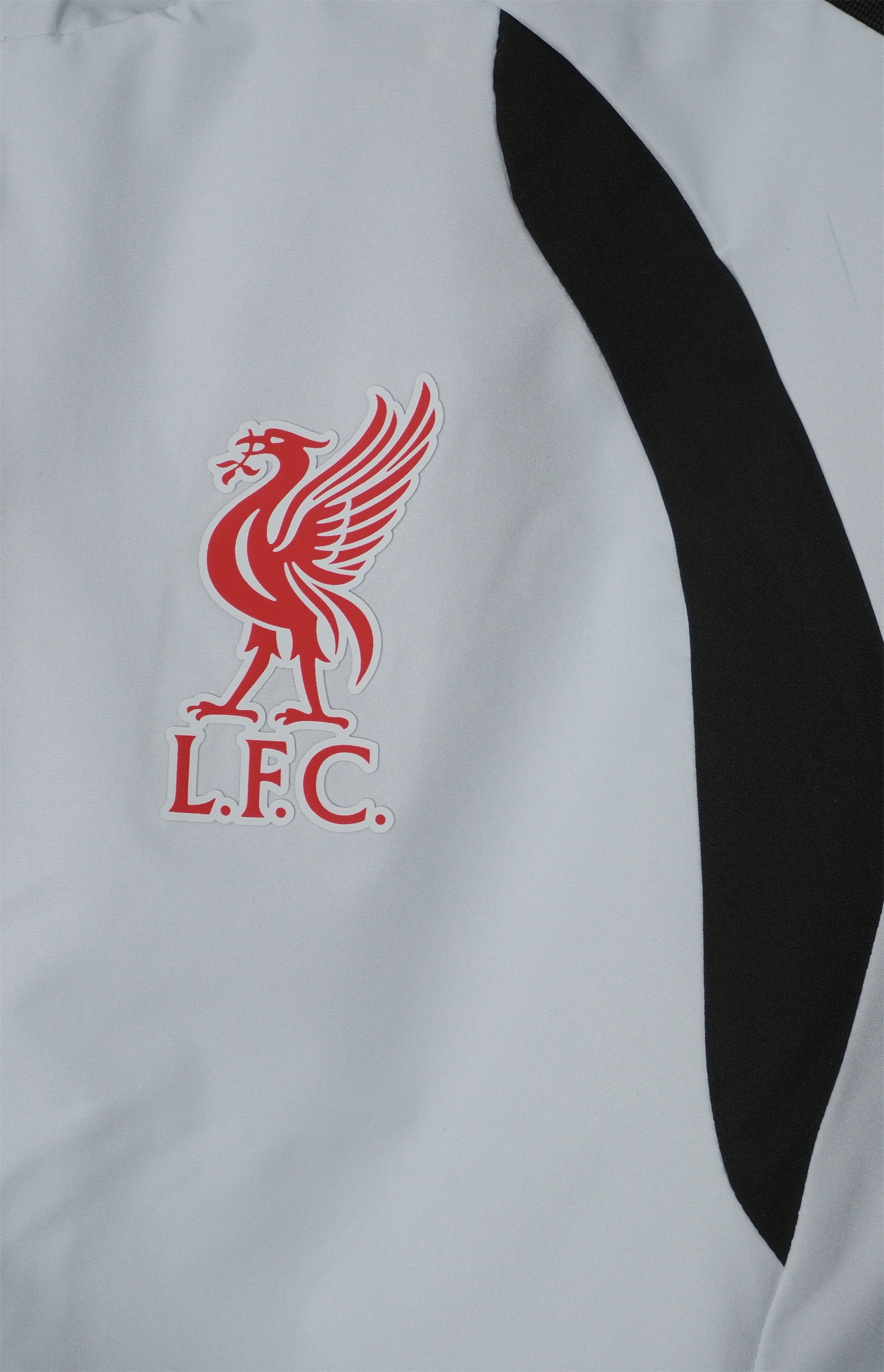 26/27 Liverpool Light Grey Hooded Windbreaker