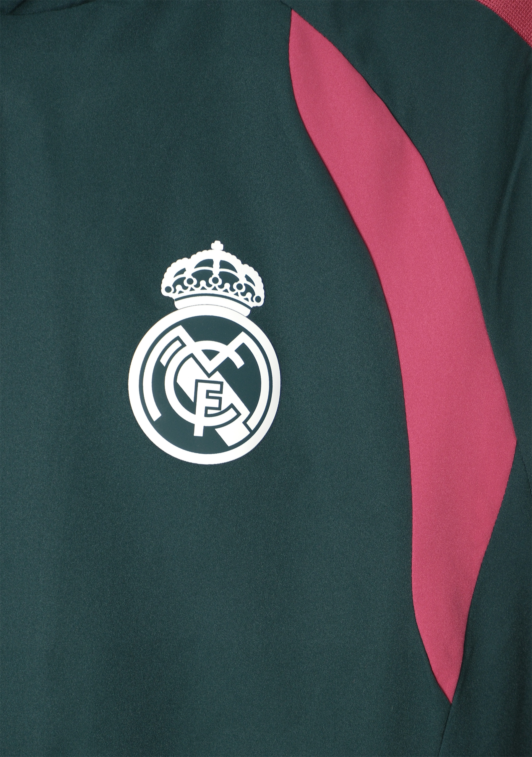 26/27 Real Madrid Dark Green Hooded Windbreaker