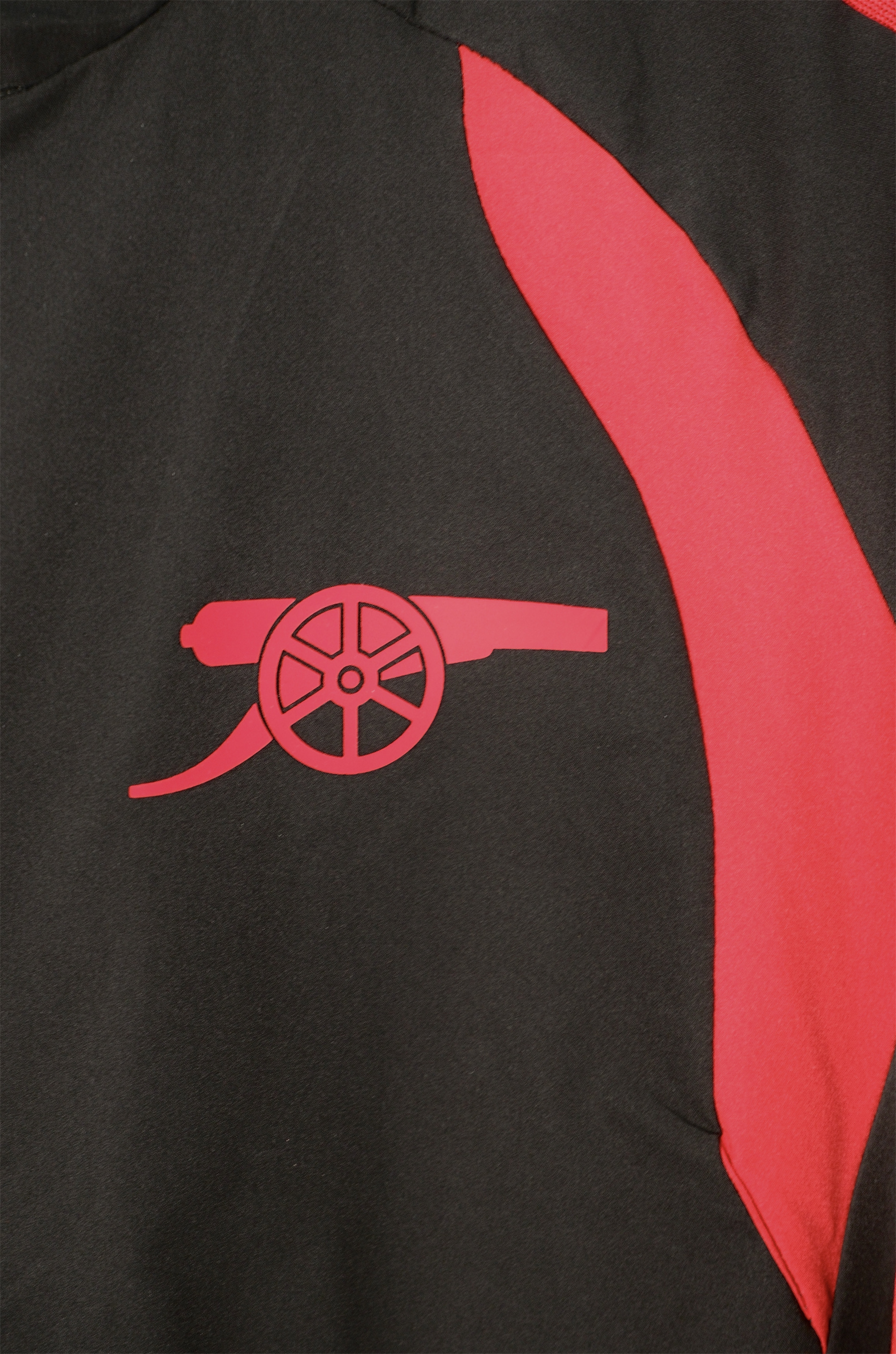 26/27 Arsenal Black Hooded Windbreaker