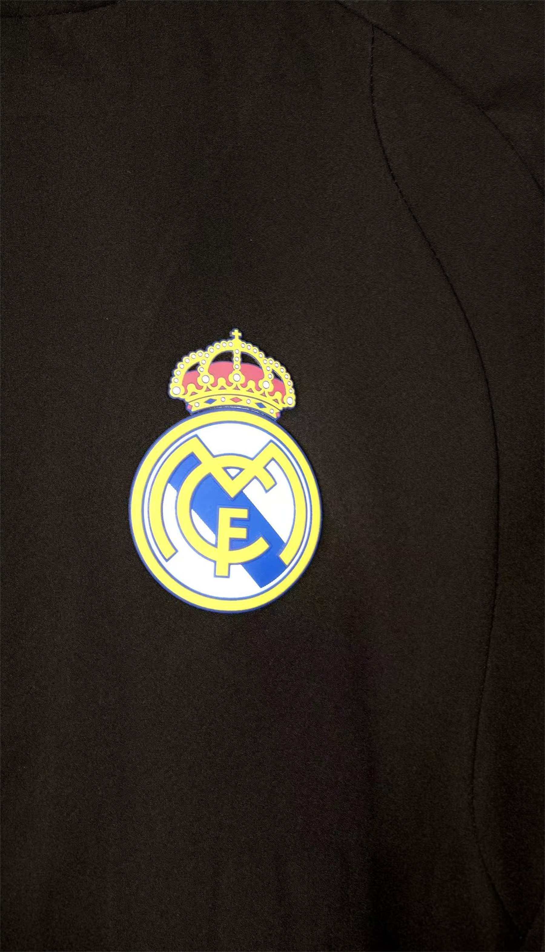 26/27 Real Madrid Black Hooded Windbreaker