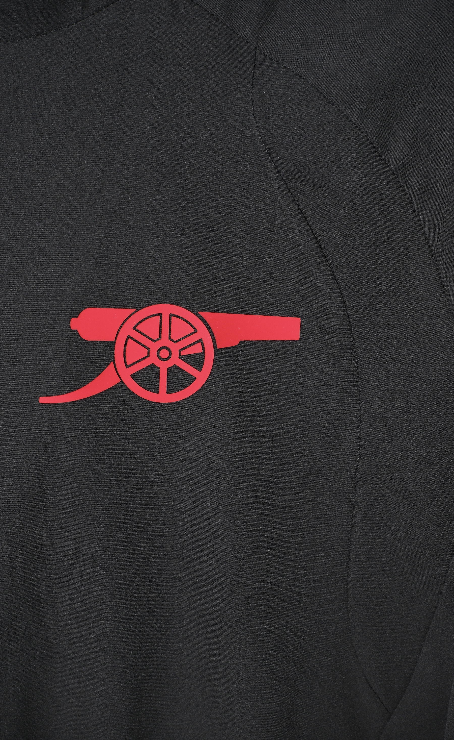 26/27 Arsenal Black Hooded Windbreaker