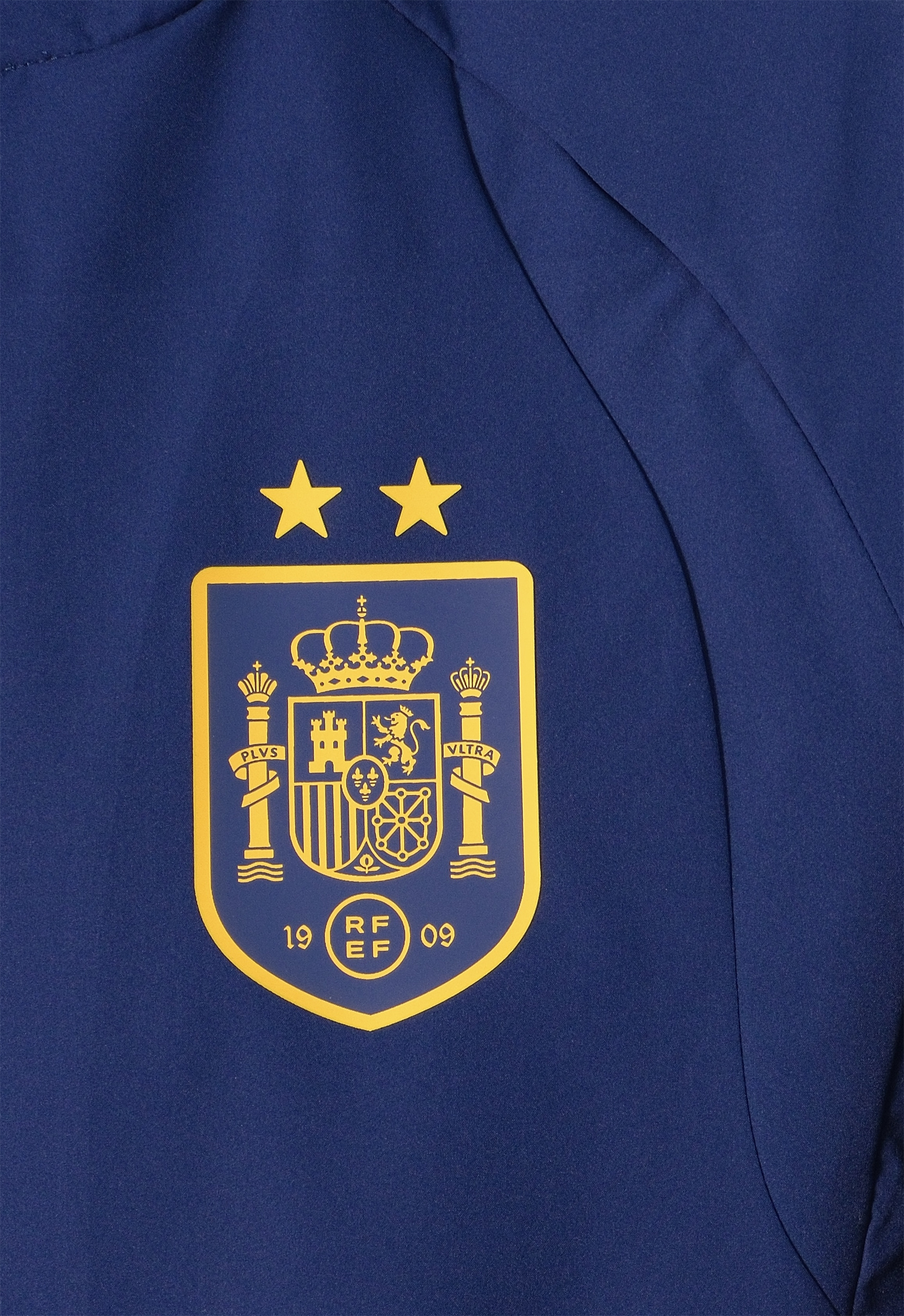 26/27 Spain Royal Blue Hooded Windbreaker