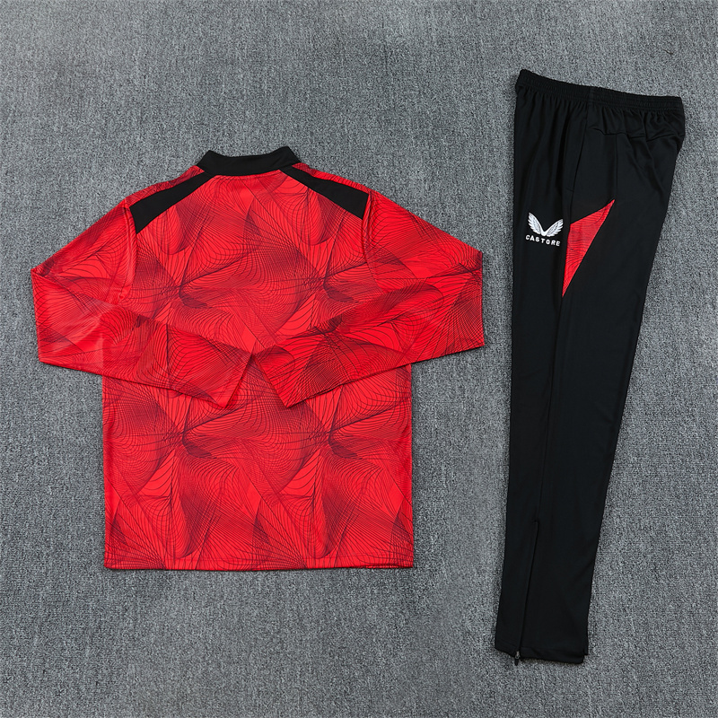 26/27 Feyenoord Black and Red Tracksuits