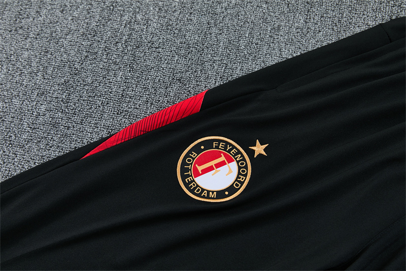 26/27 Feyenoord Black and Red Tracksuits
