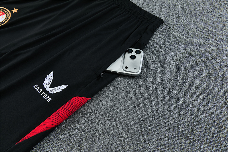 26/27 Feyenoord Black and Red Tracksuits