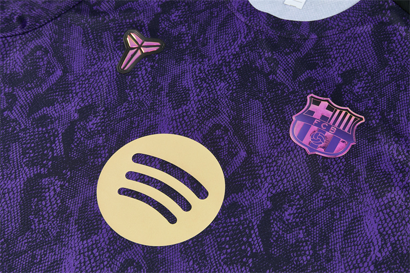 26/27 Barcelona snakeskin short sleeve tracksuits