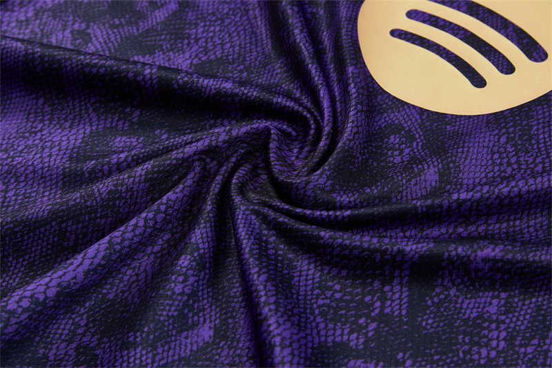 26/27 Barcelona snakeskin short sleeve tracksuits