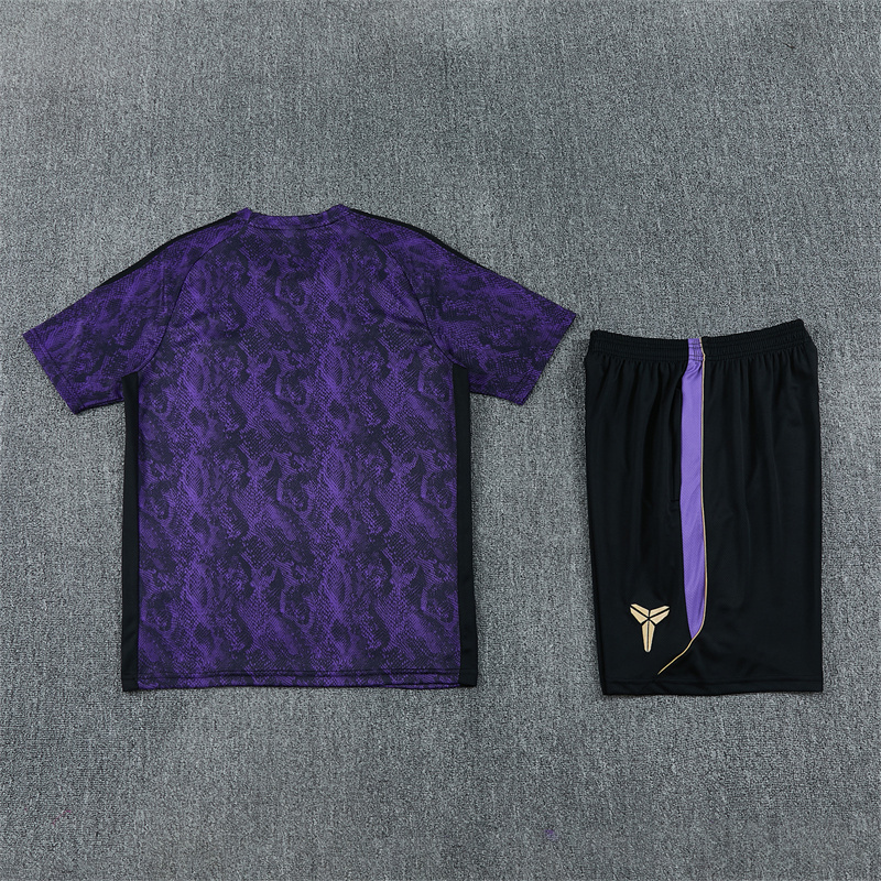 26/27 Barcelona snakeskin short sleeve tracksuits