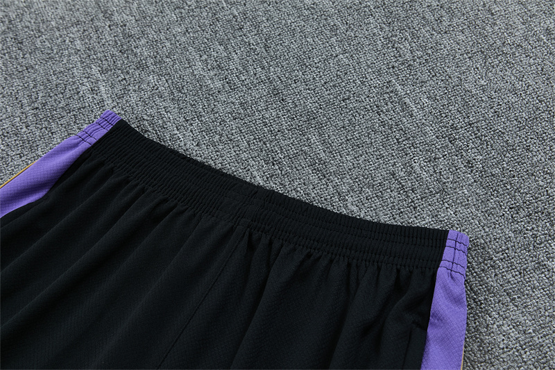 26/27 Barcelona Purple Camouflage Short Sleeve Tracksuits