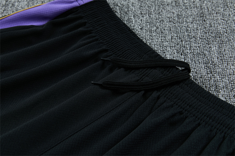 26/27 Barcelona Purple Camouflage Short Sleeve Tracksuits