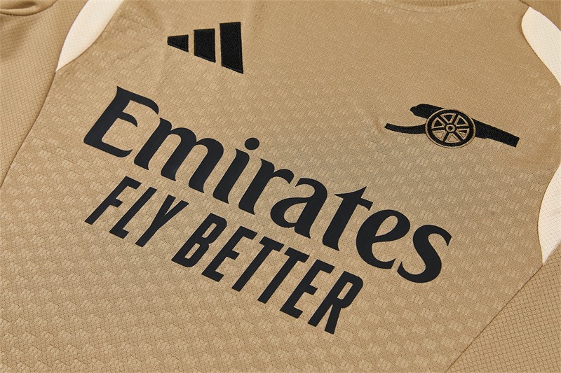 26/27 Arsenal Gold Short-Sleeve Tracksuits
