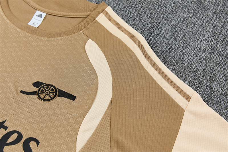 26/27 Arsenal Gold Short-Sleeve Tracksuits