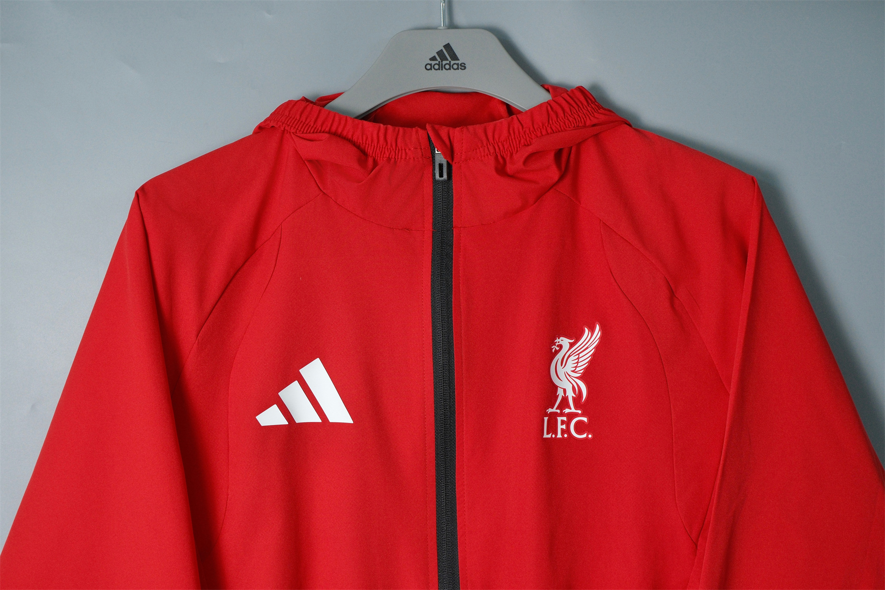 26/27 Liverpool Red Hooded Windbreaker