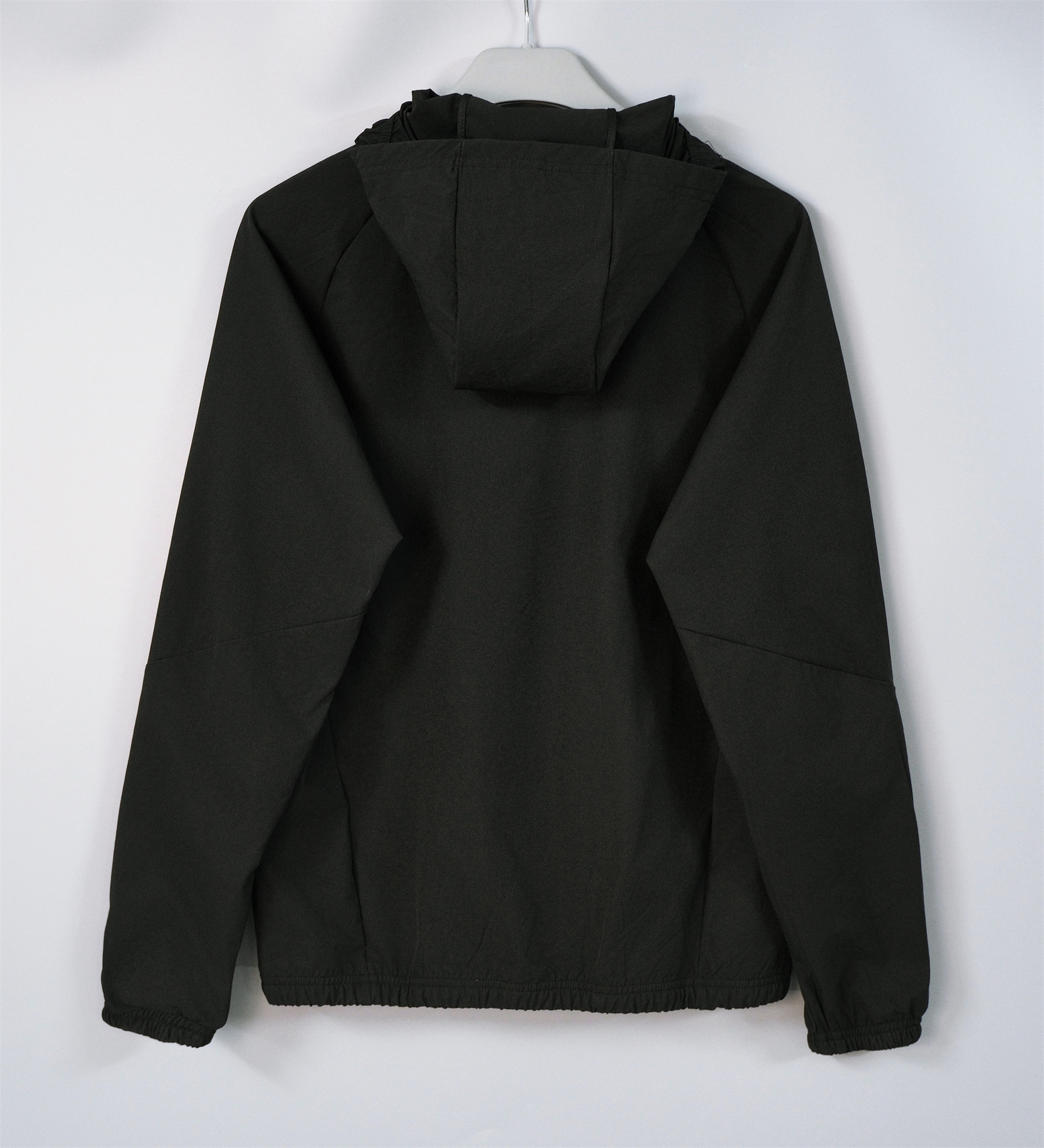 26/27 Spain Black Hooded Windbreaker