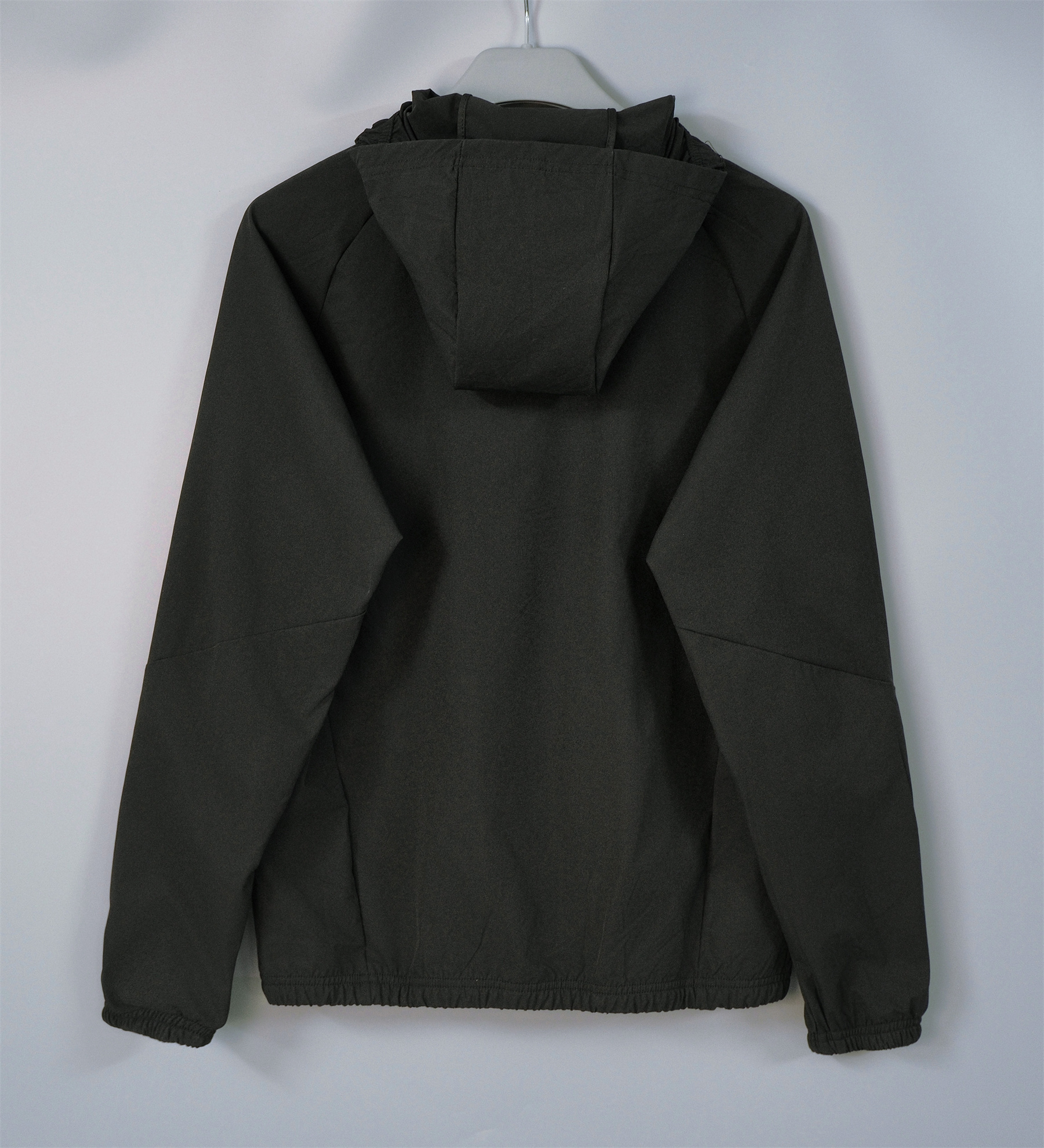 26/27 Adidas Black Hooded Windbreaker