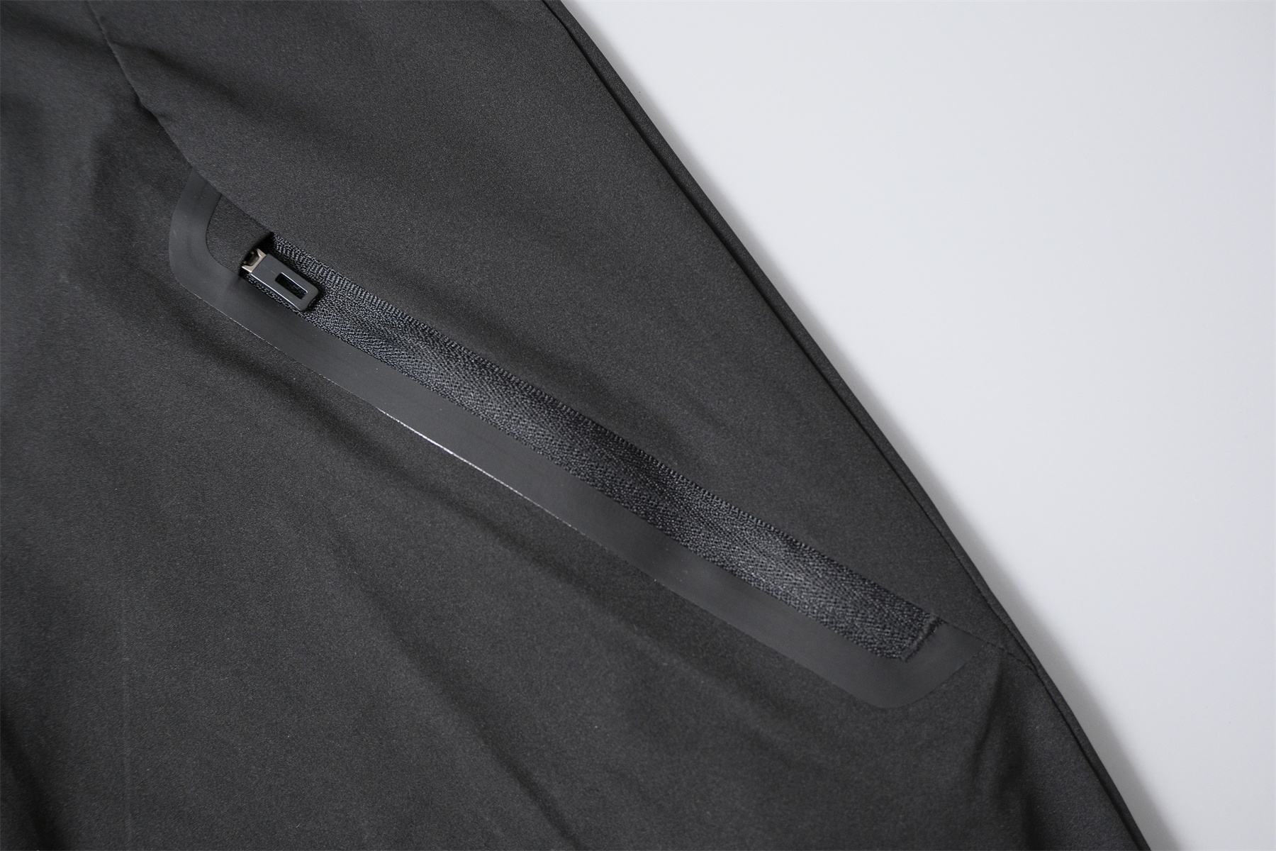 26/27 Adidas Black Hooded Windbreaker