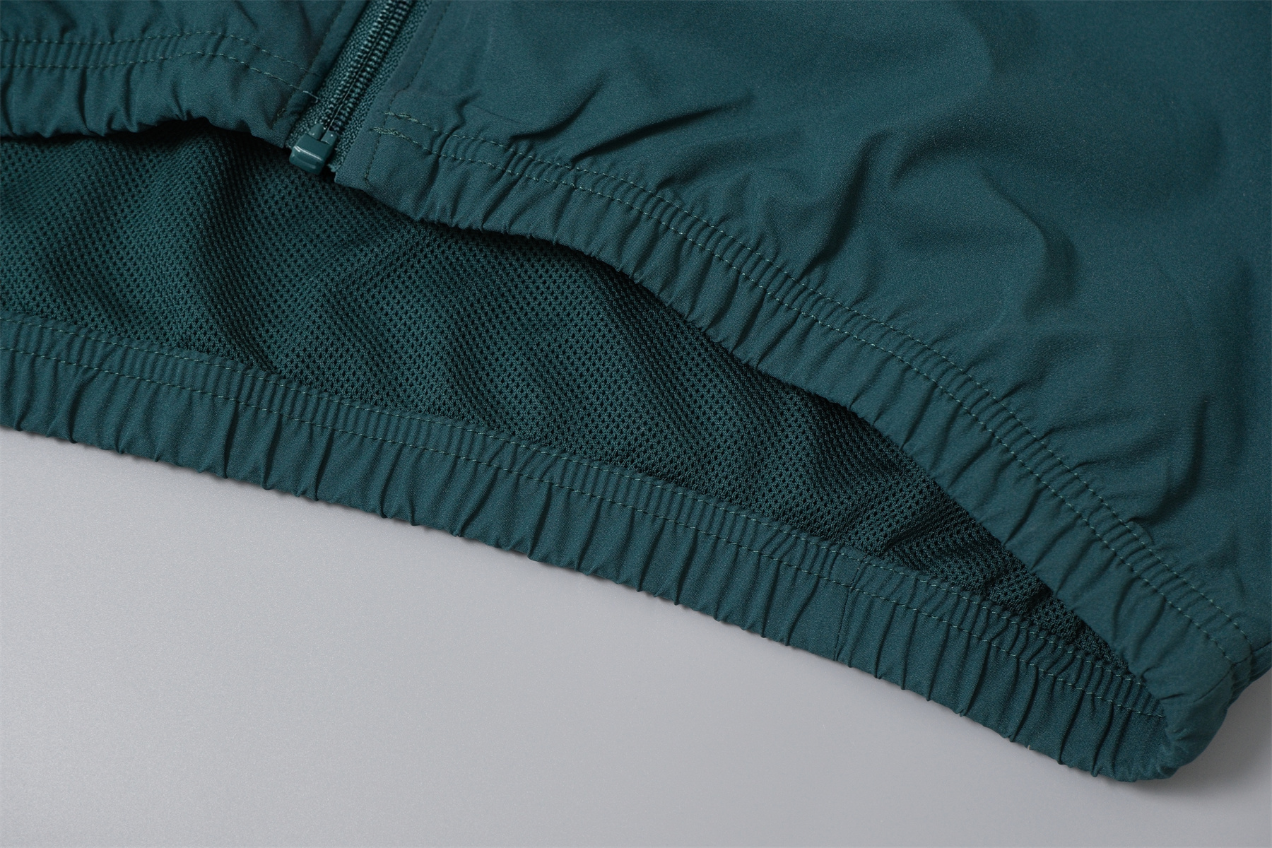 26/27 Adidas Dark Green Hooded Windbreaker