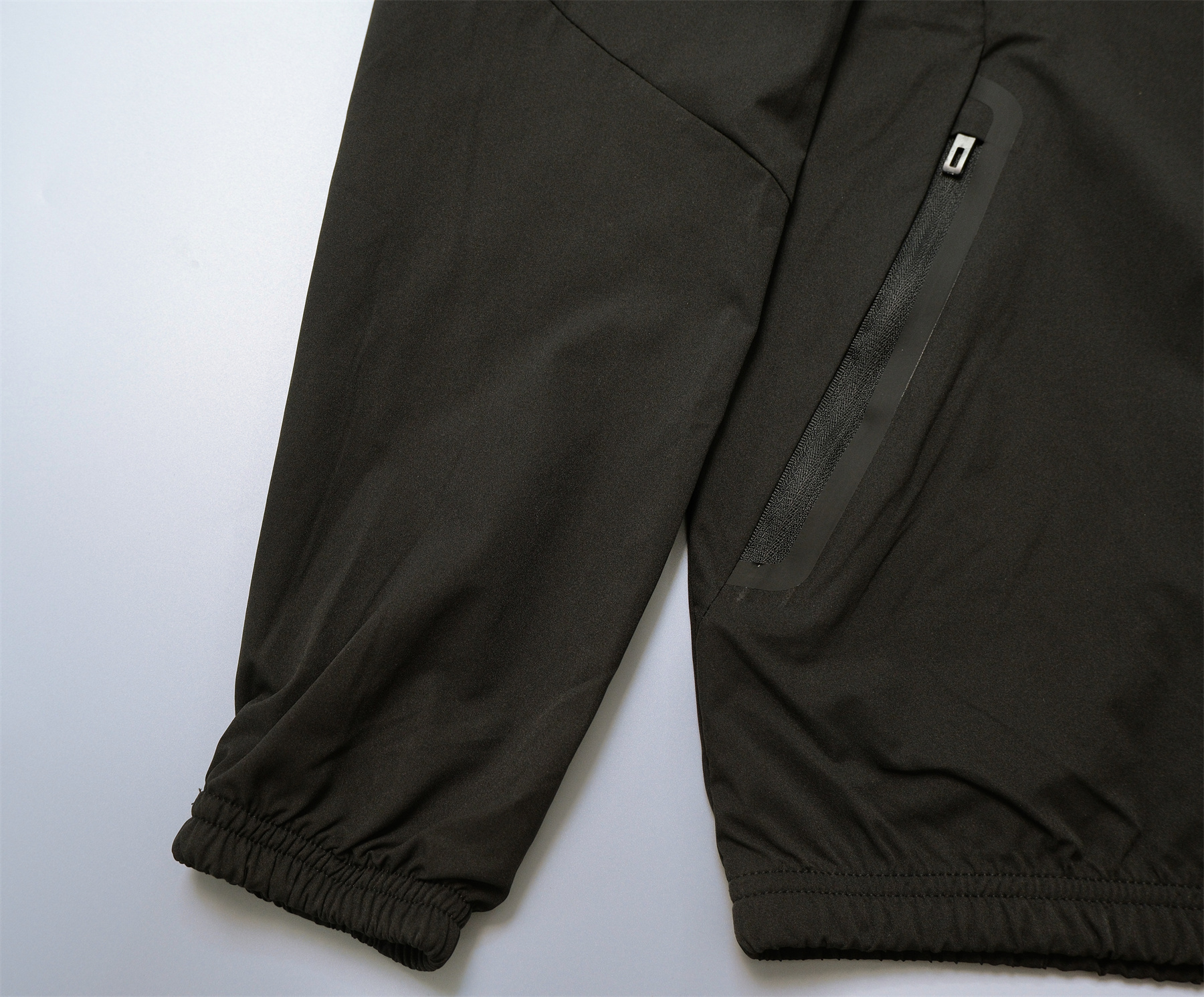 26/27 Adidas Black Hooded Windbreaker