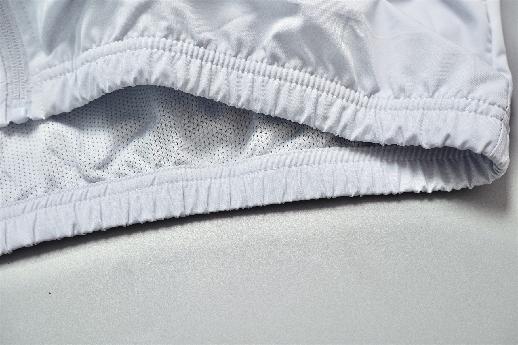 26/27 Adidas Light Grey Hooded Windbreaker