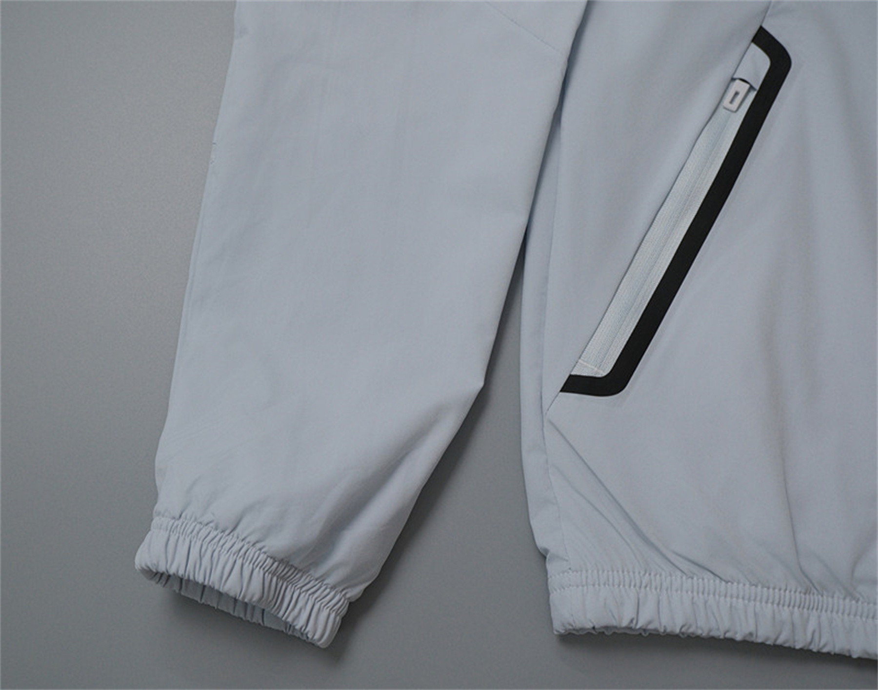 26/27 Adidas Light Grey Hooded Windbreaker
