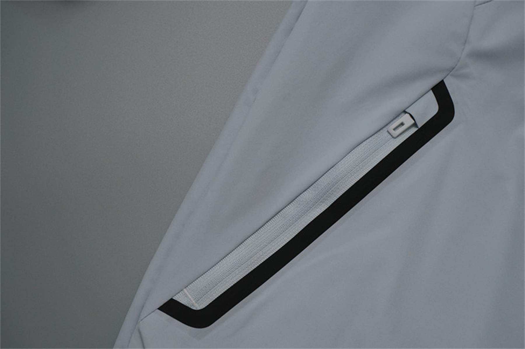 26/27 Adidas Light Grey Hooded Windbreaker