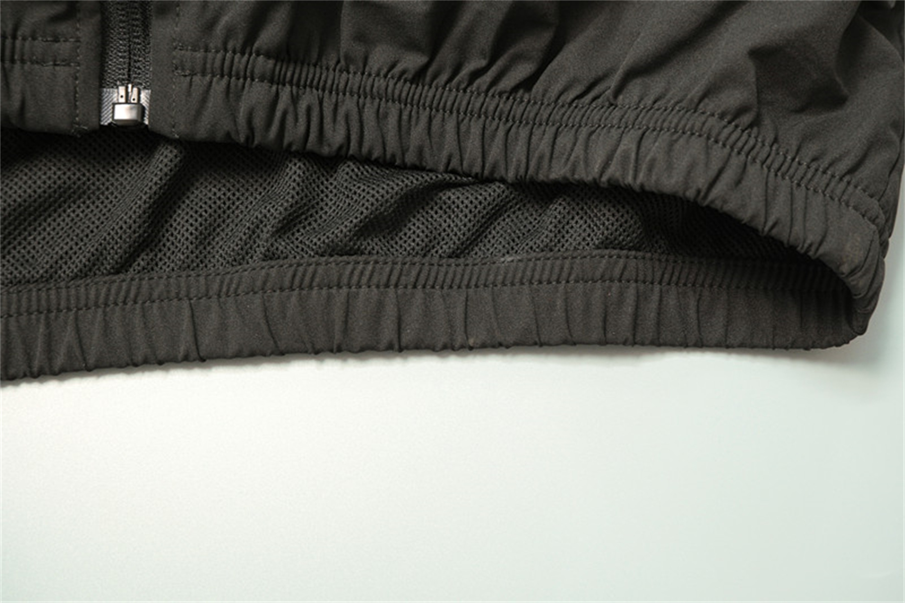 26/27 Adidas Black and Red Hooded Windbreaker