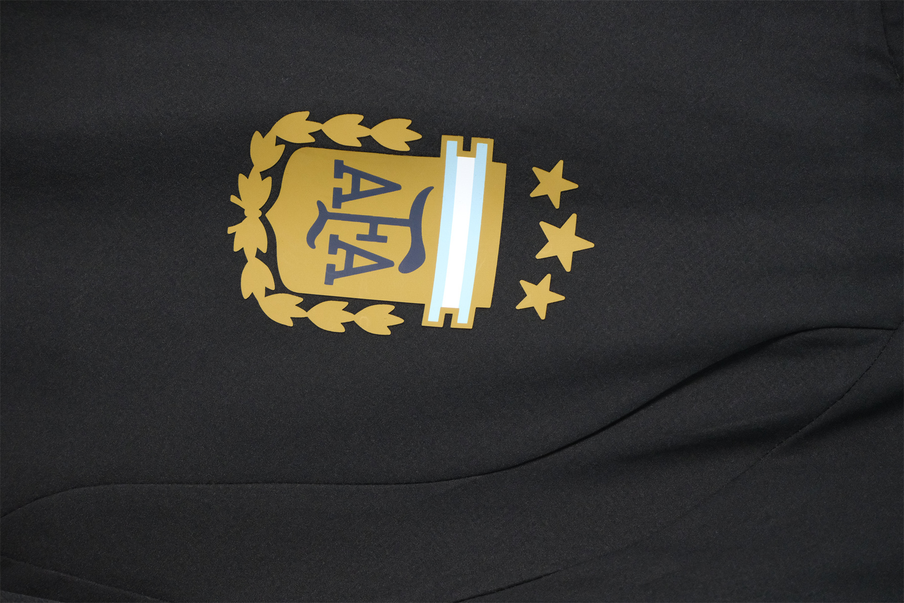 26/27 Argentina Black Hooded Windbreaker